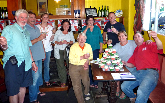 Cup cakes in The Reform Inn